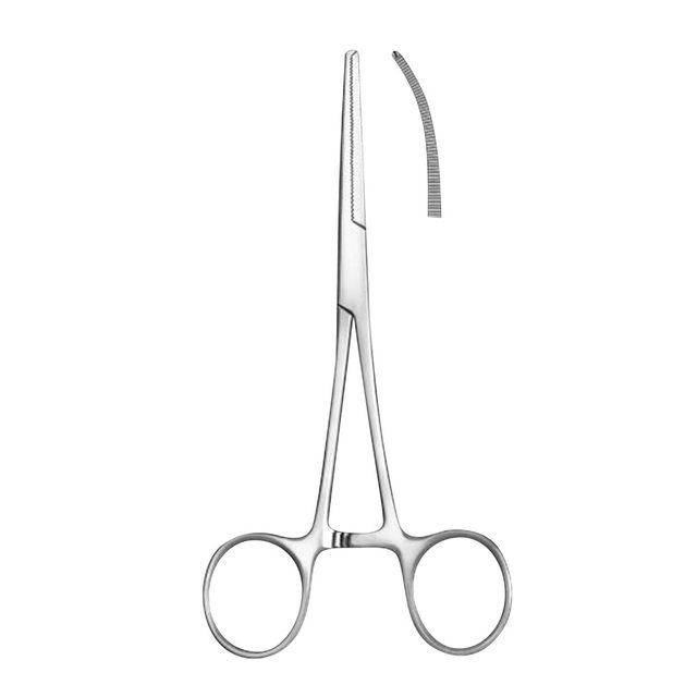 Arterienklemme Ochsner-Kocher 1899A 15,0 cm gebogen, Stück