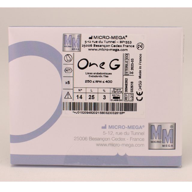 B5 One G 3% 14/25 mm Classics steril, 5 Stück
