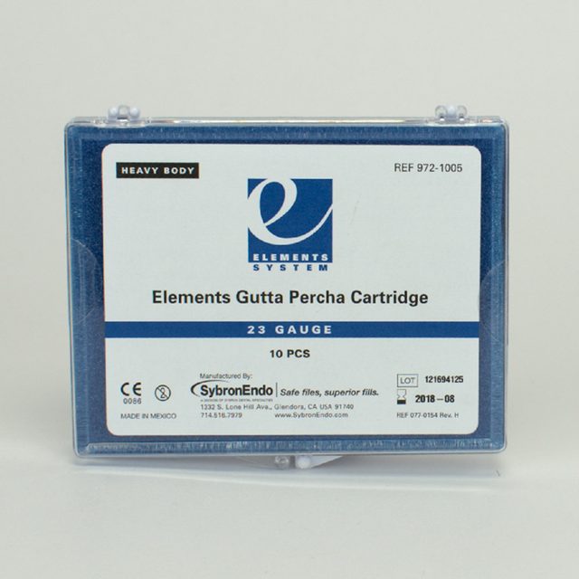Guttapercha Cartridge 23g HB, 10 Stück