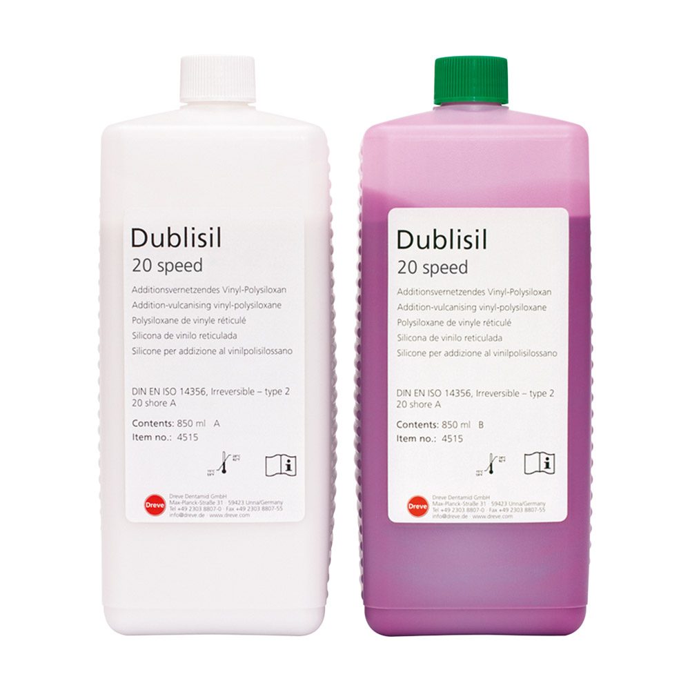 Dublisil 20 A+B speed, 2 x 850 ml