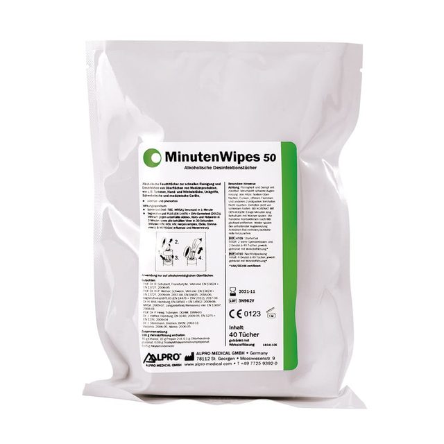 MinutenWipes 50, 6 Beutel
