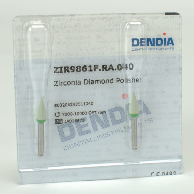 Polierer Zirkonoxid ZIR9861F.RA.040 2St