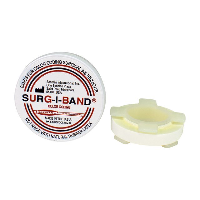 Surg-I-Band weiss 6,20m x 6mm Rolle