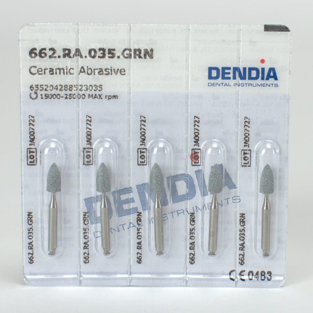 Schleifkörper grün 662.RA.035  5St