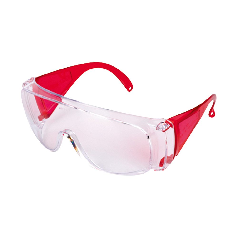 Schutzbrille KKD Anti-Fog rot, Stück