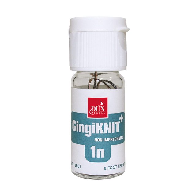 GingiKnit Gr. 0n nicht imprägniert, 183 cm Flasche