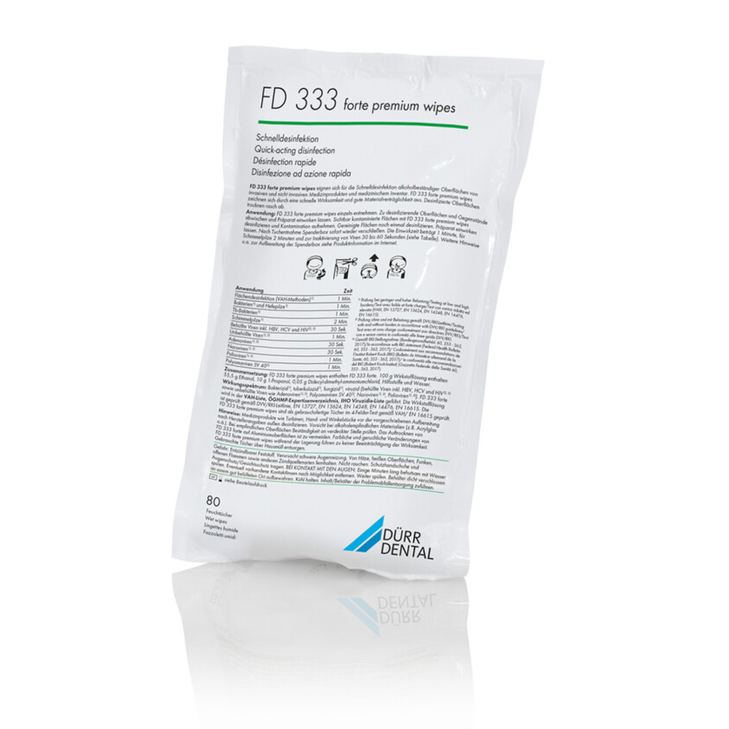 FD 333 forte premium wipes 12x 80 Stück, Nachfüllpackung