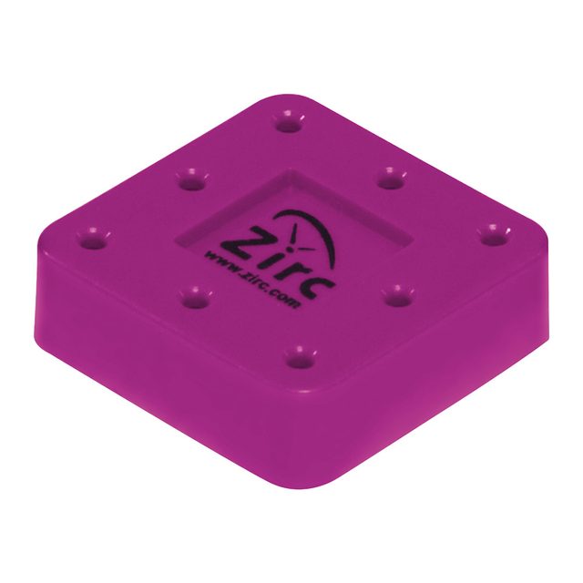 Bur Block 8-Loch magnetisch neonpink, Stück