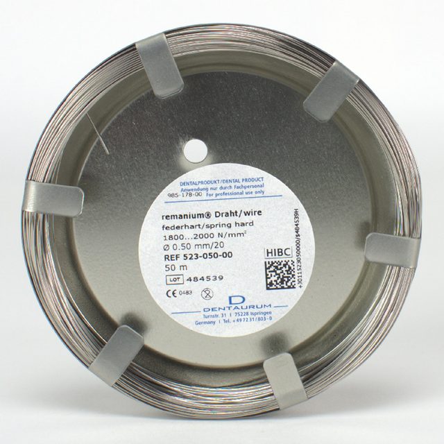 Remanium Draht fh 0,50mm 50mtr