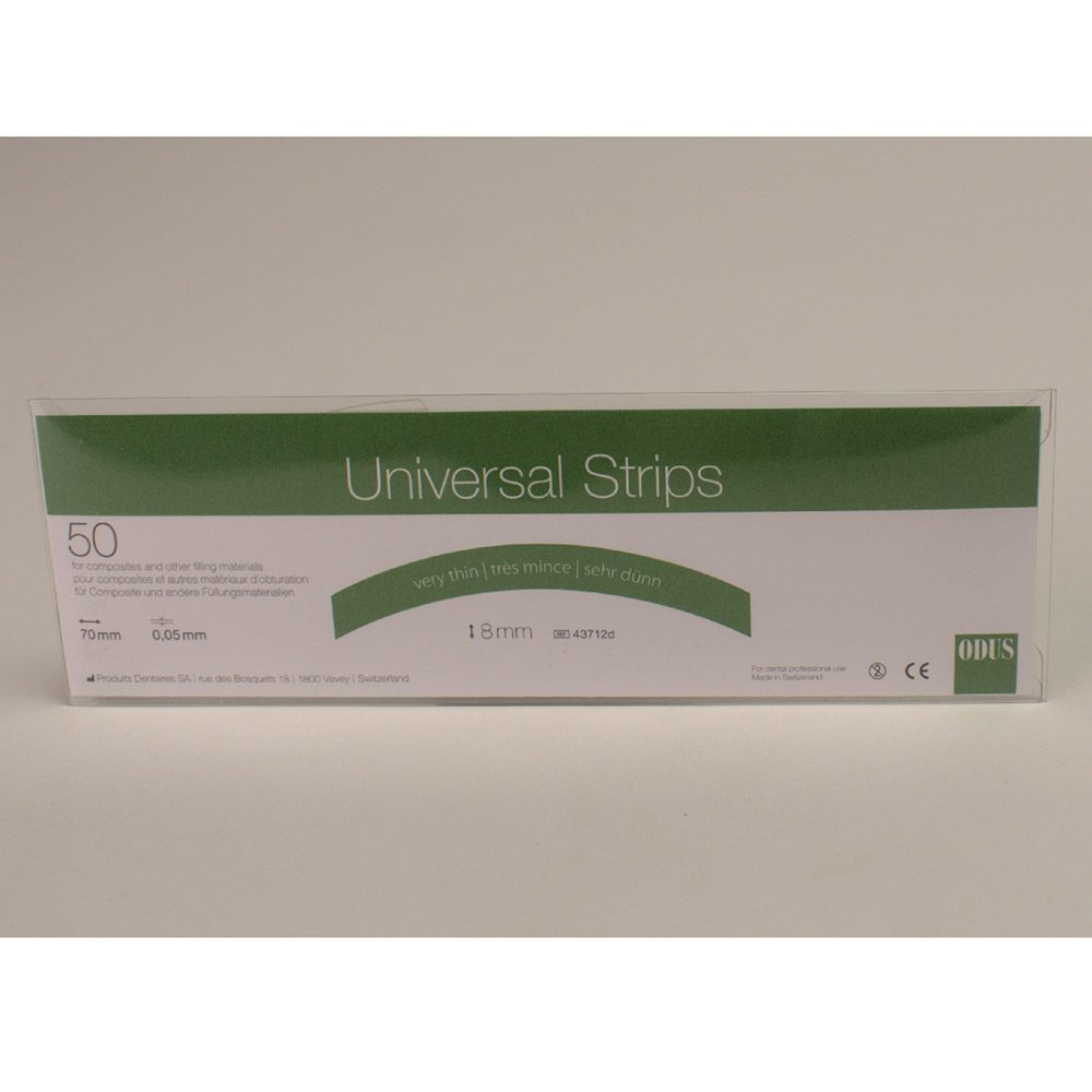 Odus univ.Streifen 0,05/ 8mm geb.Pa