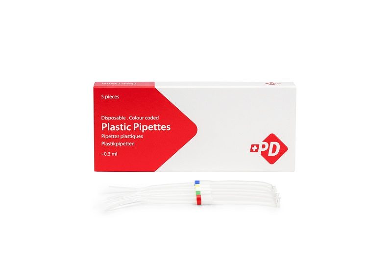 Einmal-Pipetten Plastik 0,3ml  5St