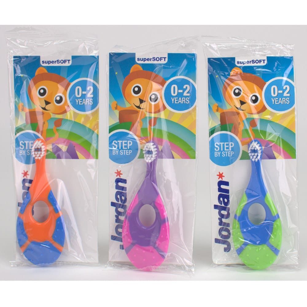 Kinderzahnbü. Jordan Step1 0-2jahre 12St