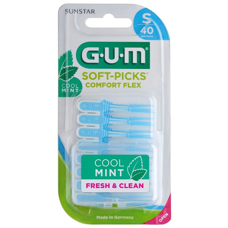 GUM Soft-Picks Minty small  40St