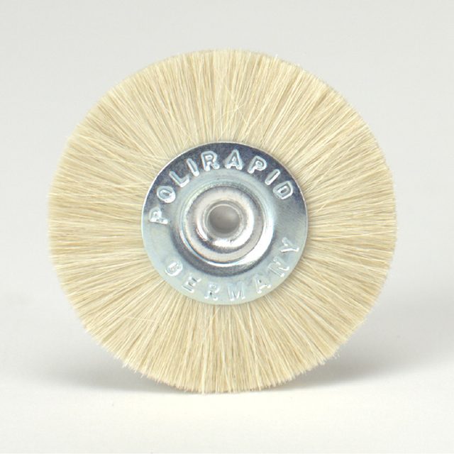 Schmalbürste AK Ziege weiss D.50mm St