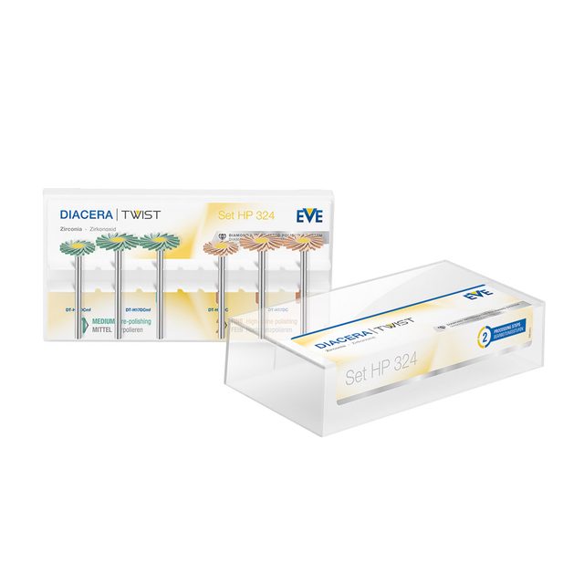 EVE Diacera Twist Polierer Hst 324, Set