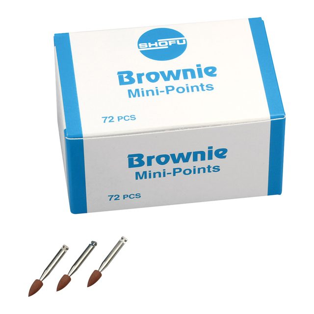 Brownie Polierer Wst Minispitze 030, 72 Stück