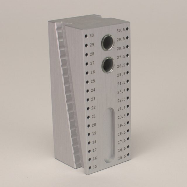 Endo Messblock Aluminium, Stück