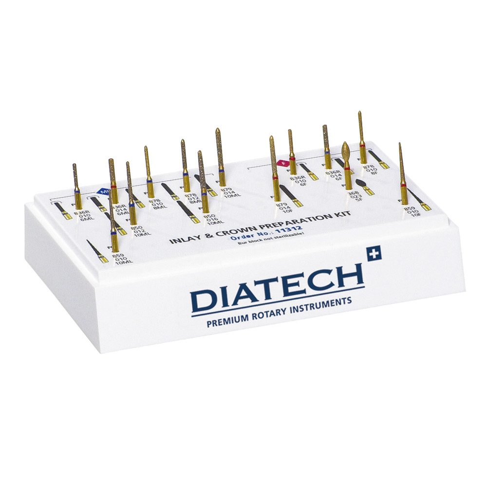 Diatech Inlay + Crown, Preparation Kit