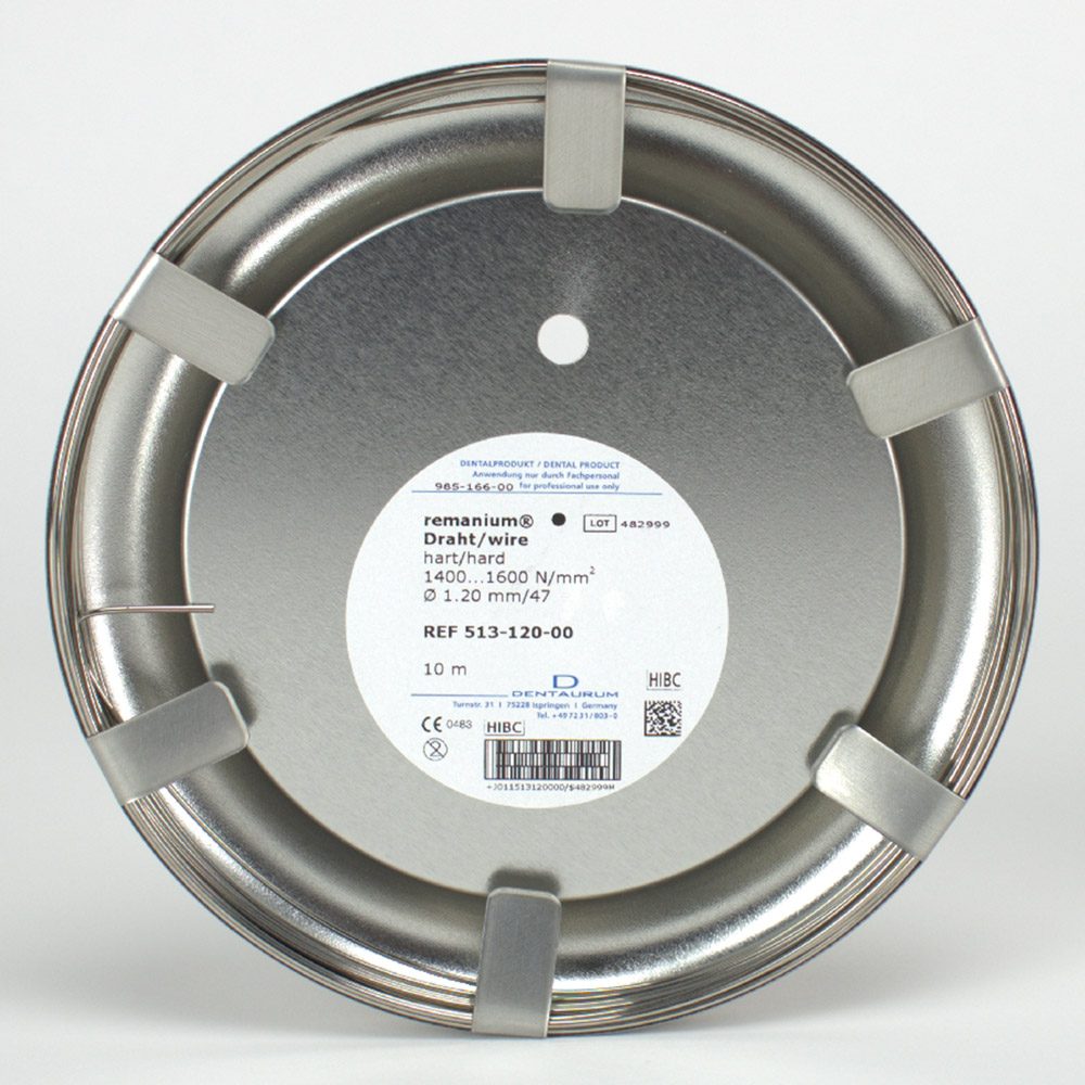 Remanium Draht hart 1,20mm 10mtr
