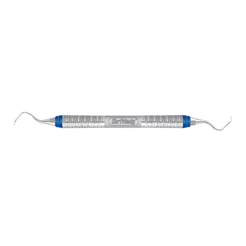 Kürette Gracey Mini Five 17-18 distal Griff 7 blau, Stück