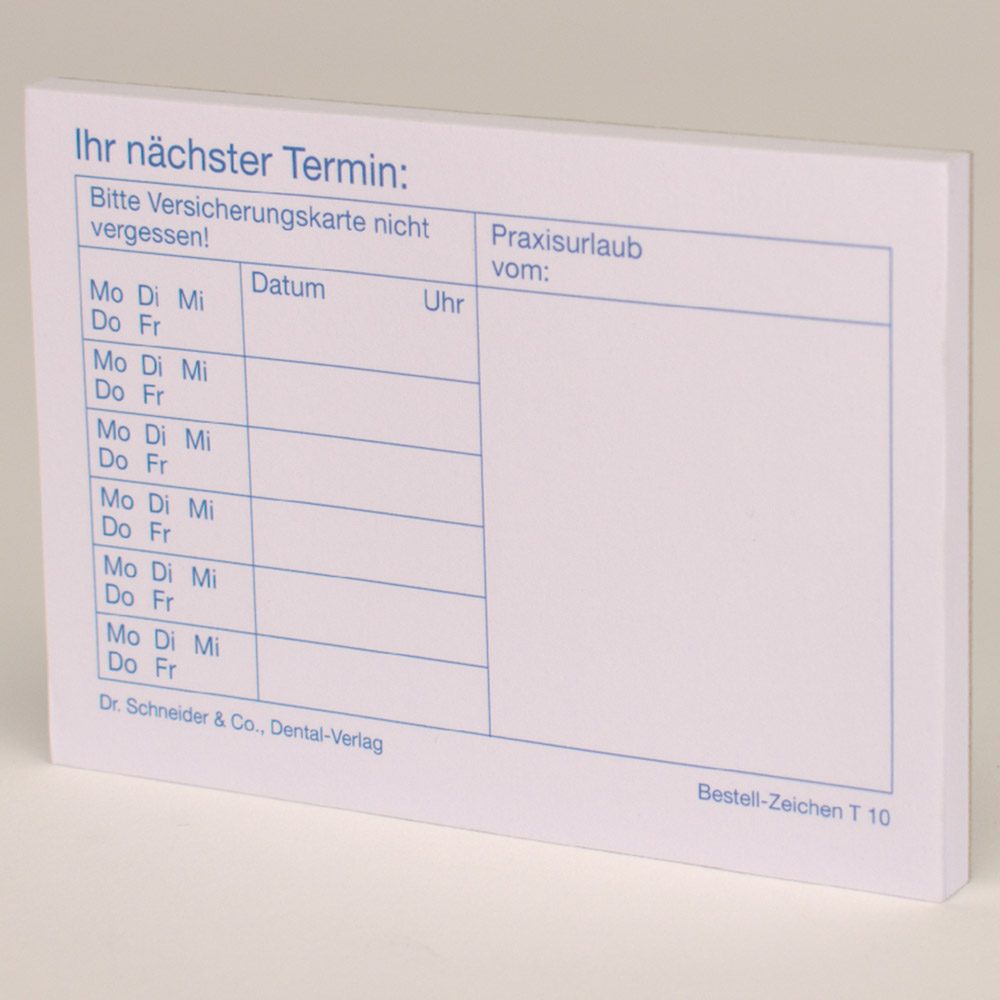 Terminblock T10     St