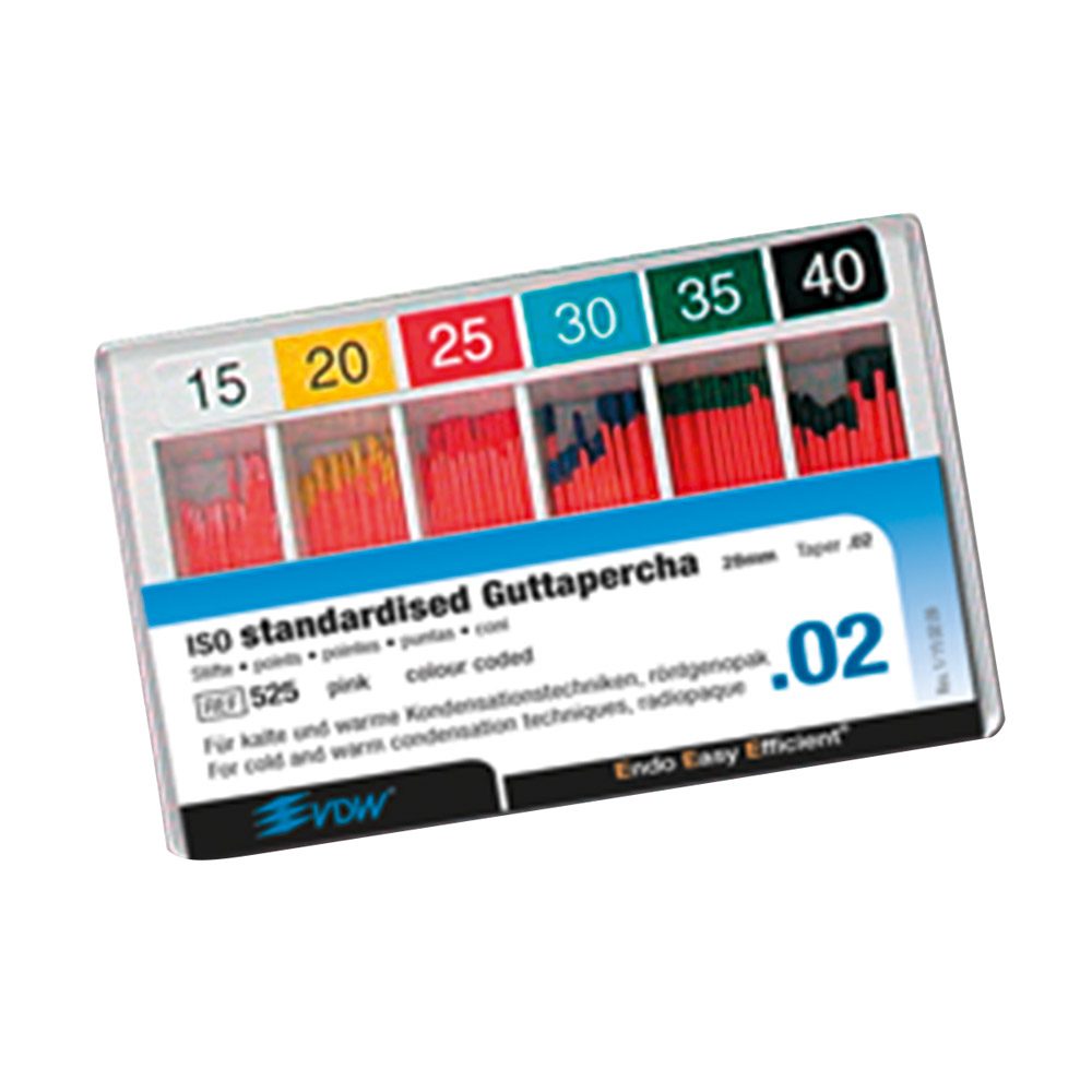 Guttapercha Stifte Tap.02 20 120St