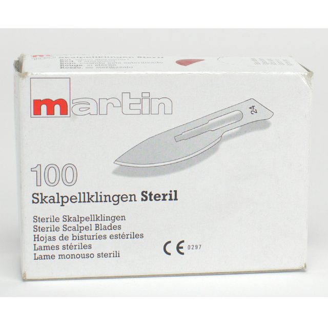 Skalpellklingen steril Fig 24 100St
