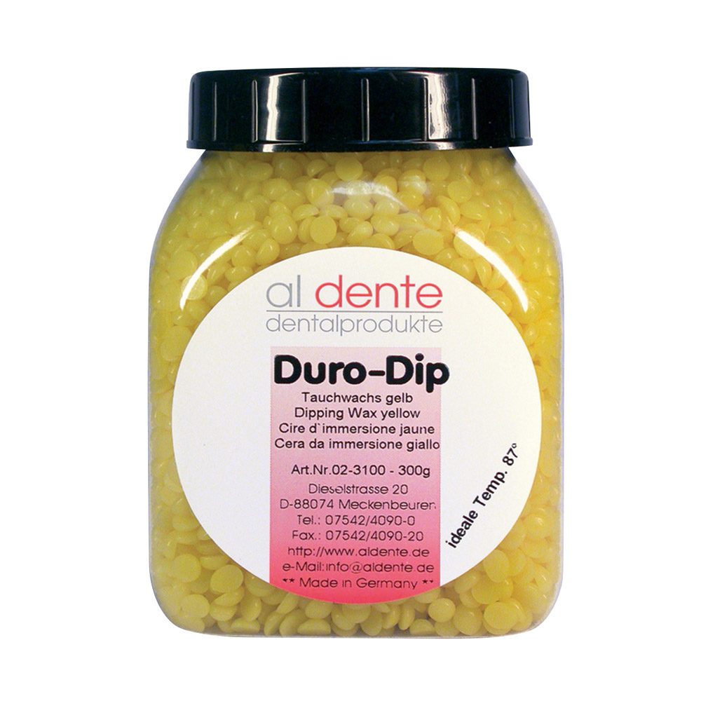 Duro-Tip Tauchwachs gelb 300gr