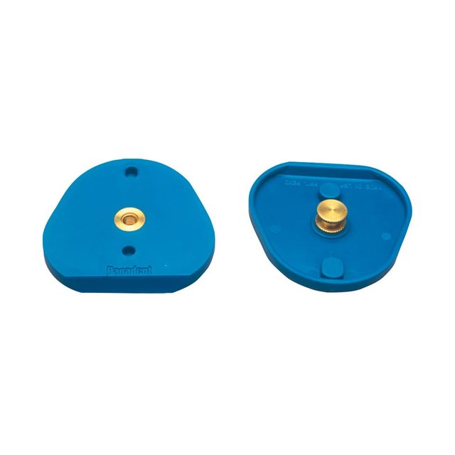 PANADENT Montageplatten blau, 20 Stück