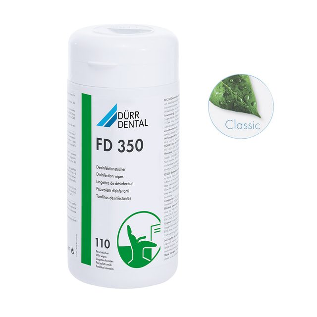 FD 350 Desinfektionstücher, 12 Beutel Nachfüllpackung