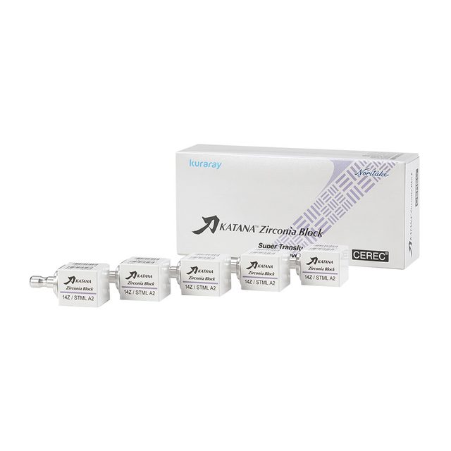 Katana Zirconia Block STML 14Z NW  5St