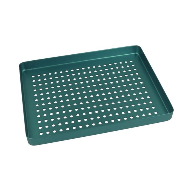 Mini-Tray Boden gelocht grün St