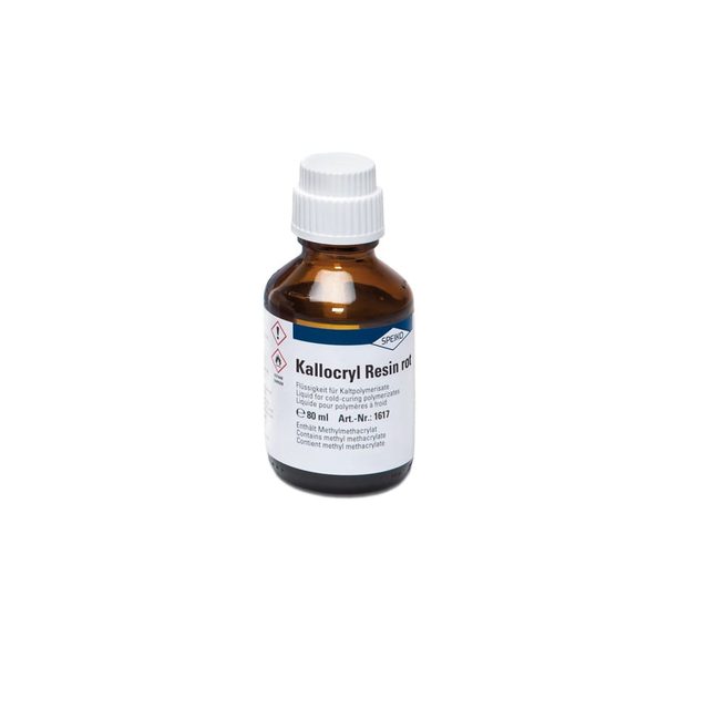 Kallocryl Resin rot Flüssigkeit 80ml