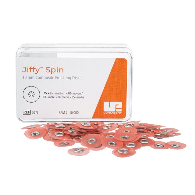 Jiffy Spin Disk 10mm medium  75St