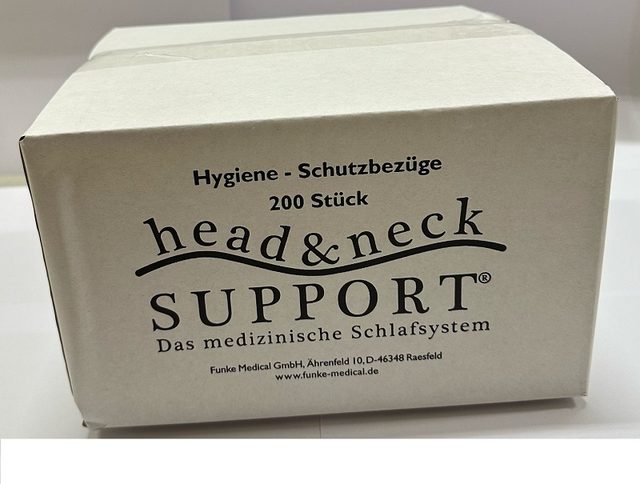 Head+Neck E-Kopfschutzbezüge weiss 200St