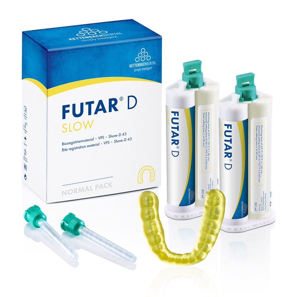 Futar D Slow, 2 x 50 ml + 6 Mischkanülen Normalpackung