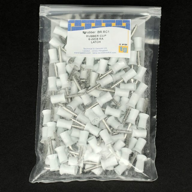 Rubber Cup w/skirt RA 6 Web 100pcs