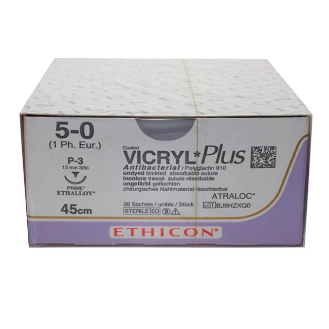 Vicryl Plus 4-0 P3 Prime 45cm 3Dtz