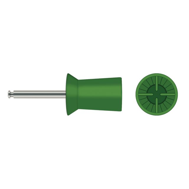 Prophy-Cup Latch-Type 9011 waldgrün, 120 Stück