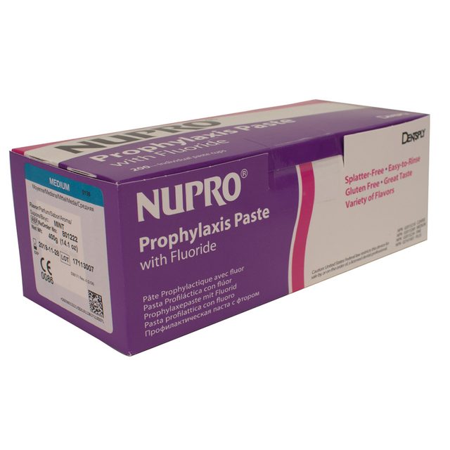 Nupro mint med. m.Fluorid 200x2g Cups