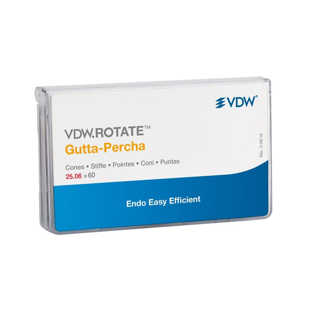 VDW Rotate Guttapercha ISO 25.04, 60 Stück