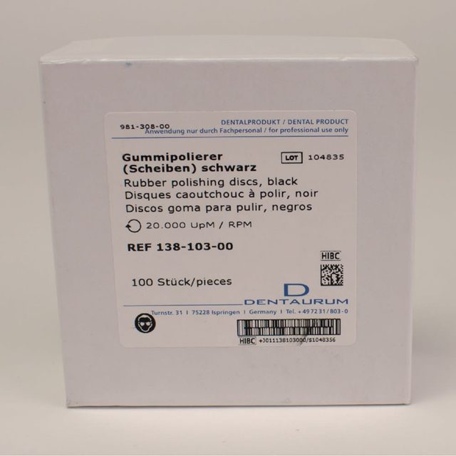 Silichrom-Polierer Scheibe 100St