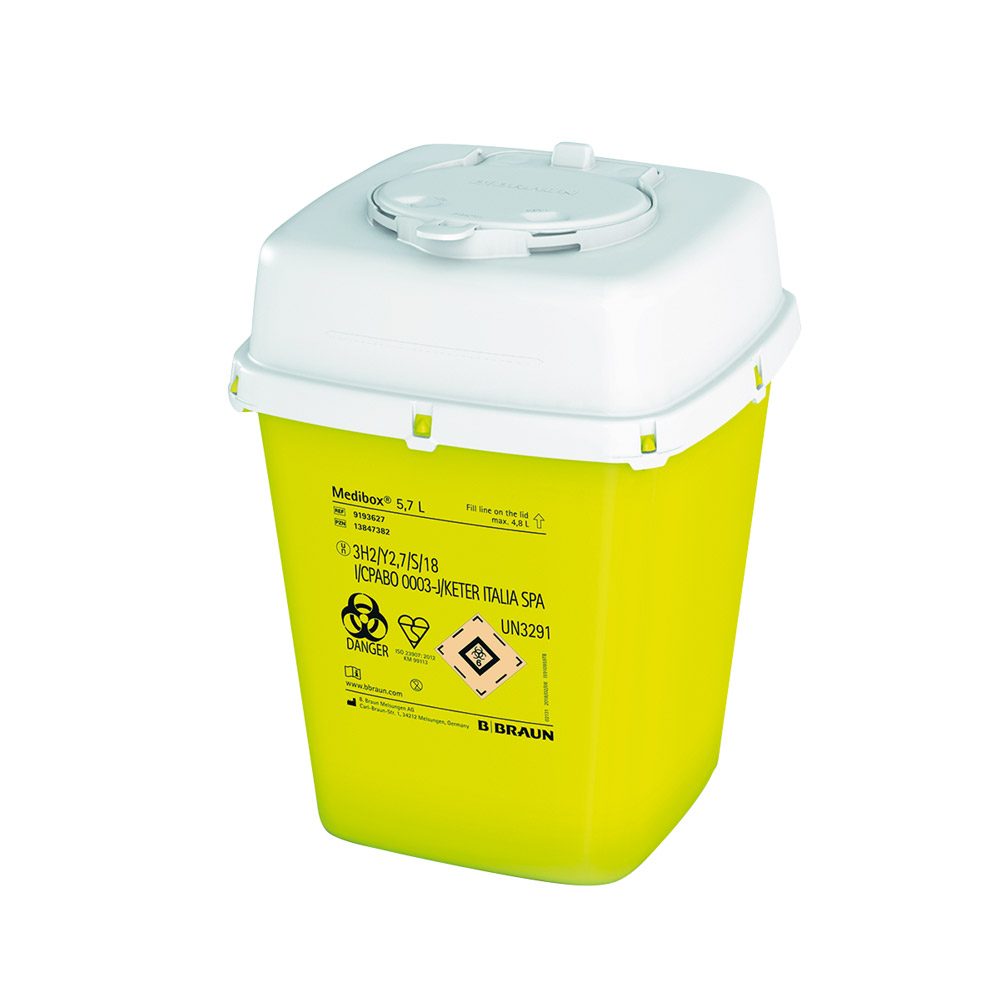 Medibox Kanülensammler 5,7L St