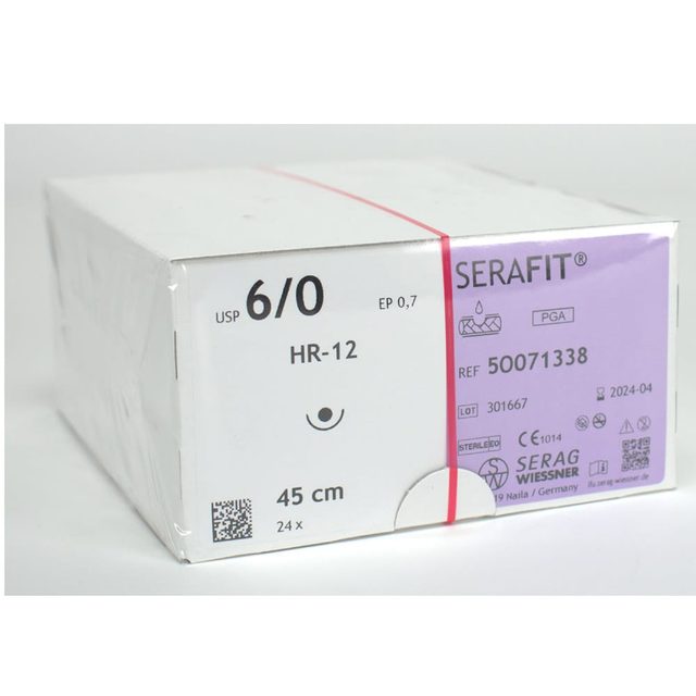 Serafit ungefärbt  EP 0,7 HR-12 6/0 2Dtz