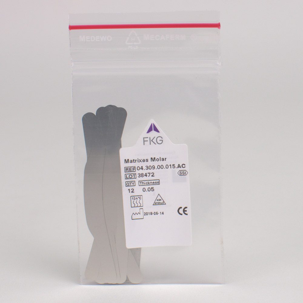 Matrizen FKG 309T Stahl 0,05 Dtz