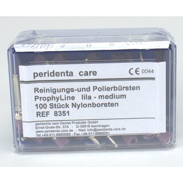 ProphyLine Bürsten medium lila  100St