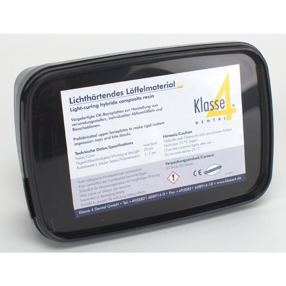 Löffelmaterial LC rosa 50St