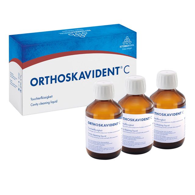 Orthoskavident C, 3 x 150 ml Flasche