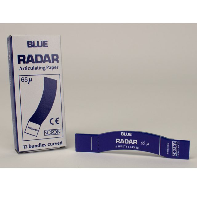 Blue-Radar gebogen 65µ   12x12St