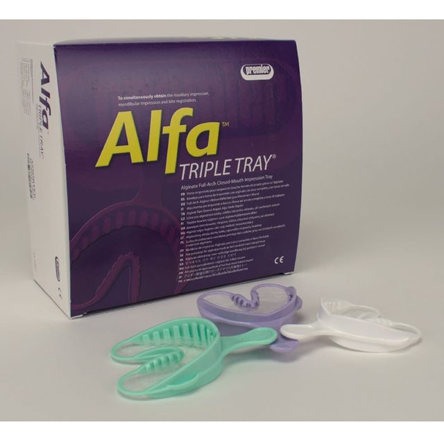 Alfa Triple Tray sortiert